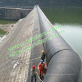 Китай круг надувной плотины ГЭС в Южной Африке